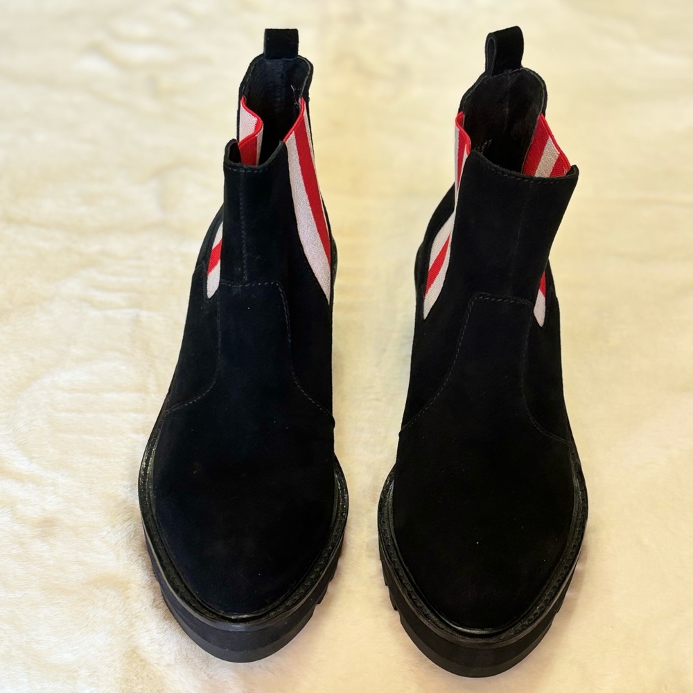 CECELIA NEW YORK - GEMMA SLIP ON LOW WEDGE BOOT